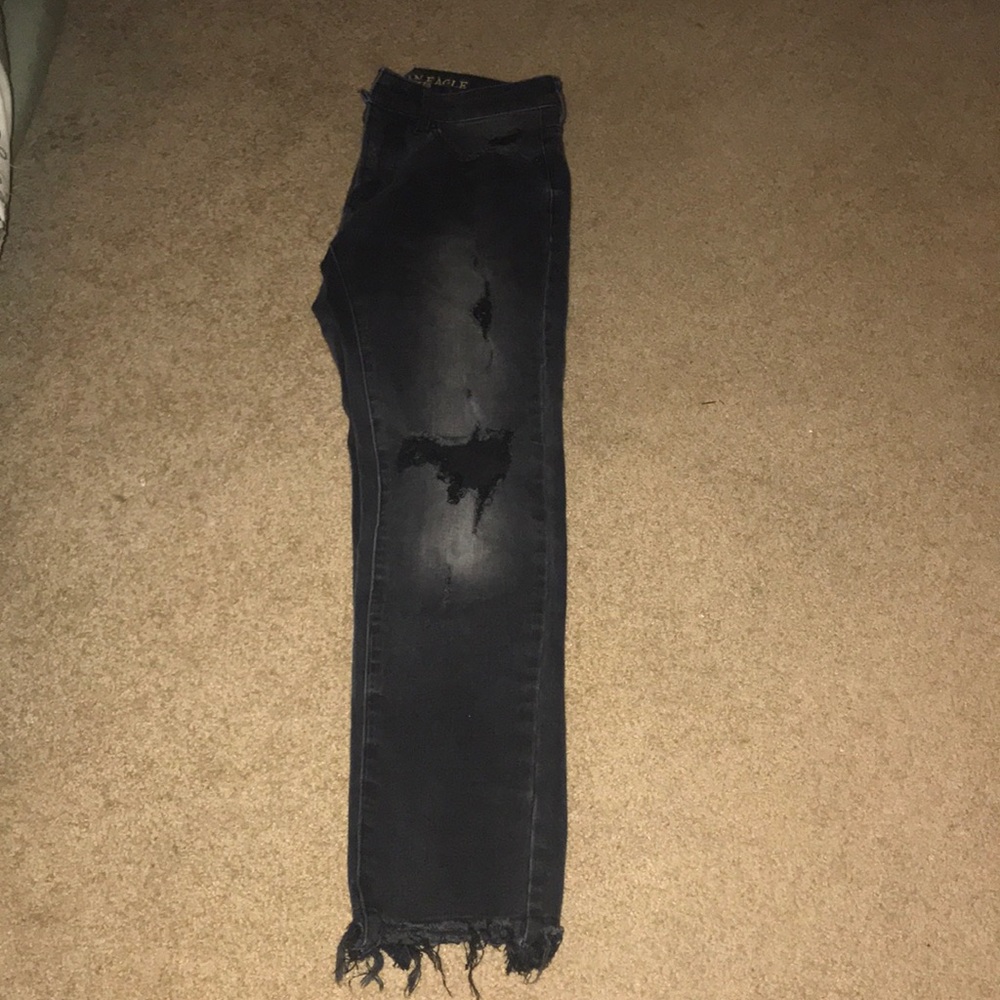 AE FLEX Black Denim Jeans